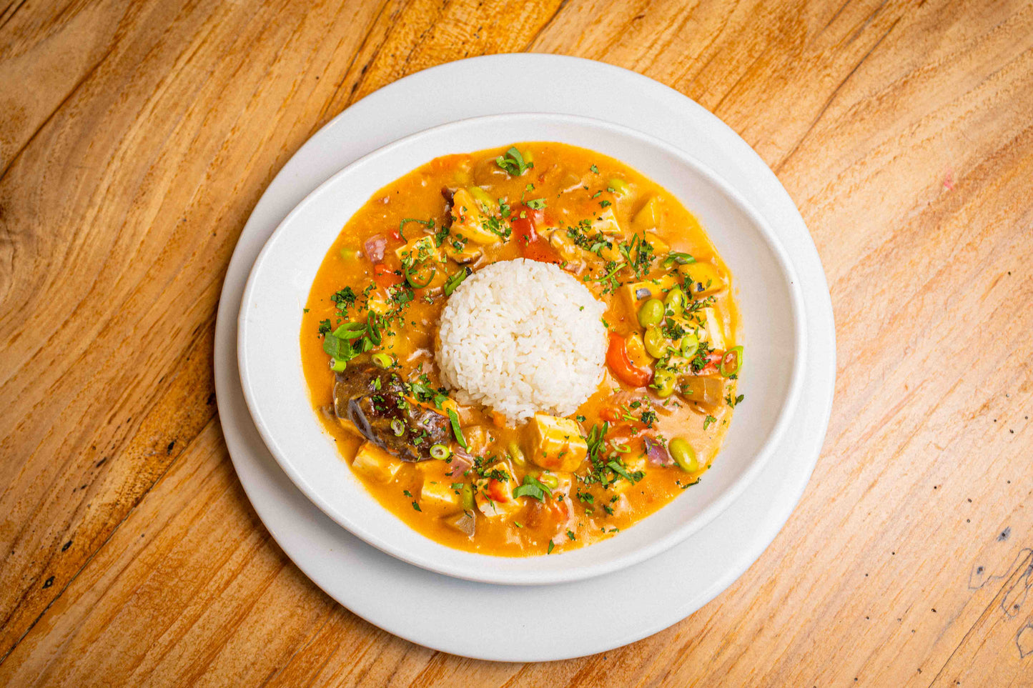 Red Curry Coconut Tofu