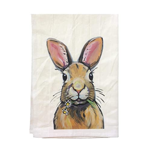 Hippie Hound Rabbit Tea Towel