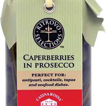 Caperberries in Prosecco