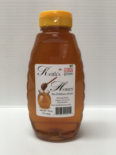 16oz Wildflower Honey