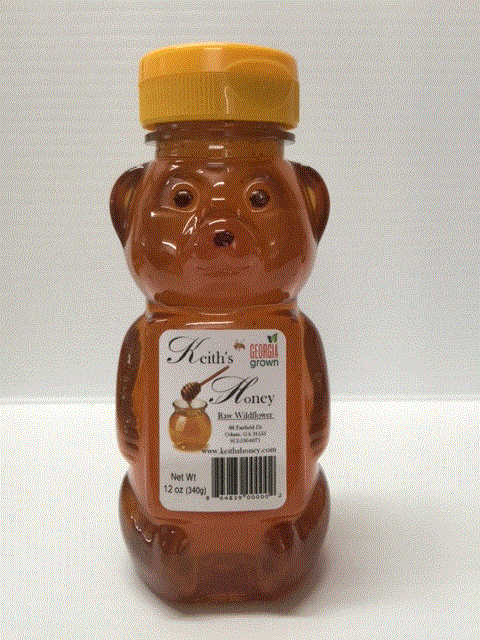 12 oz Bears Wildflower Honey