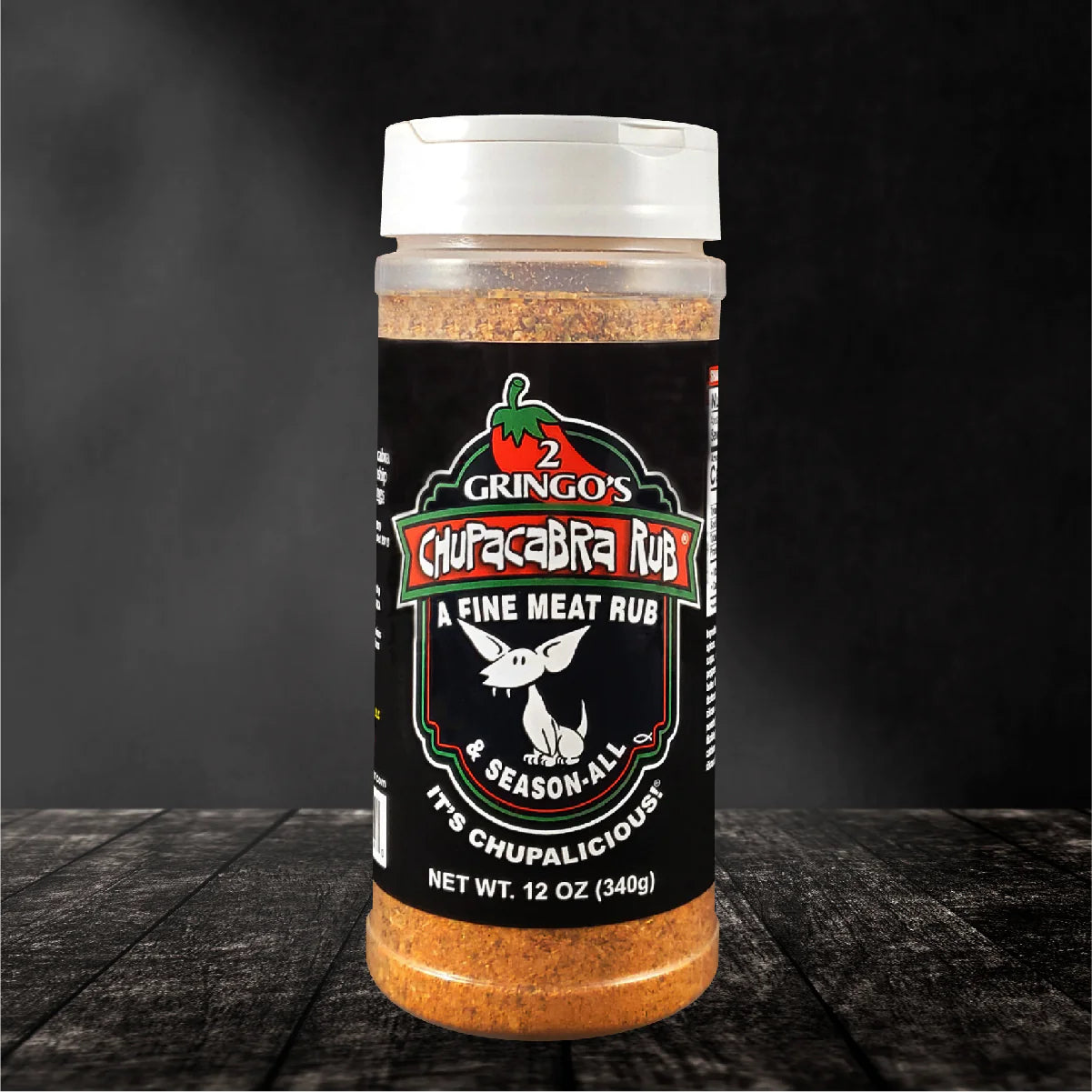 2 Gringo's Chupacabra Original Blend Rub 7oz