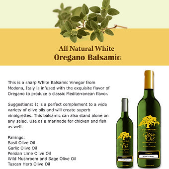 Oregano Balsamic