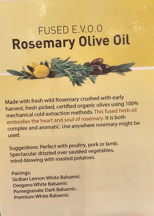 Rosemary Fused Extra Virgin Olive Oil