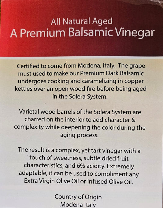 A Premium Dark Balsamic