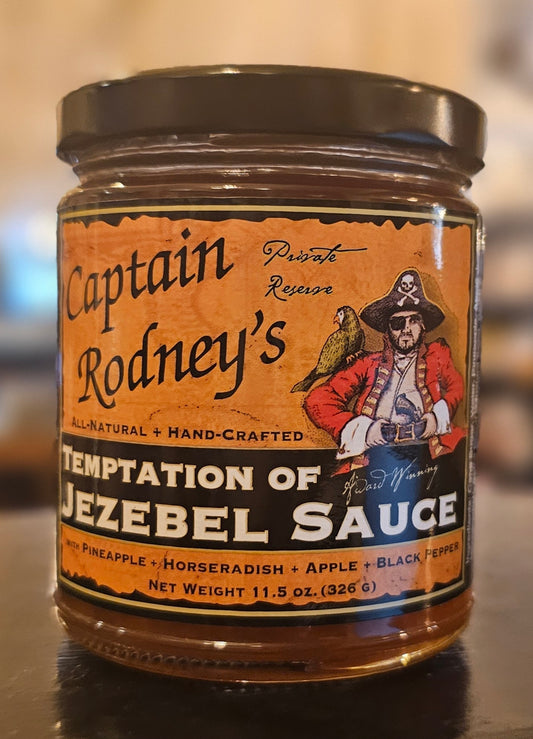 Captain Rodney's Temptation of Jezebel Sauce--11.5 oz