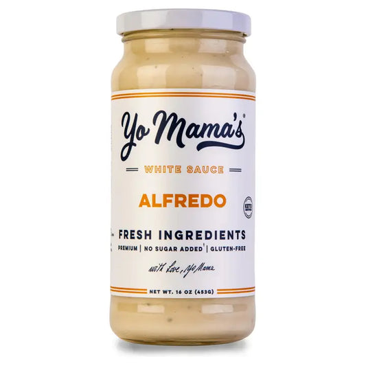 Yo Mama's Alfredo White Sauce 16 oz