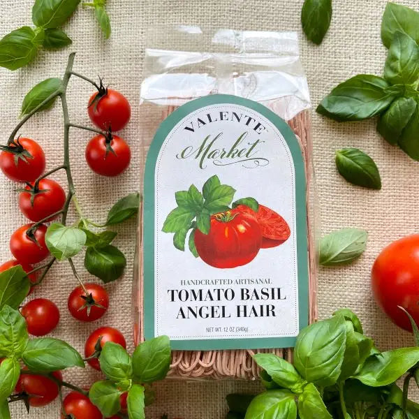 Valente Tomato Basil Angel Hair Pasta