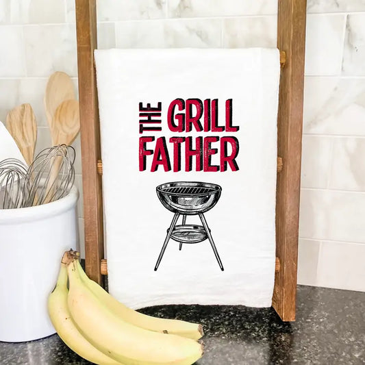 Grill Father Tea Towel