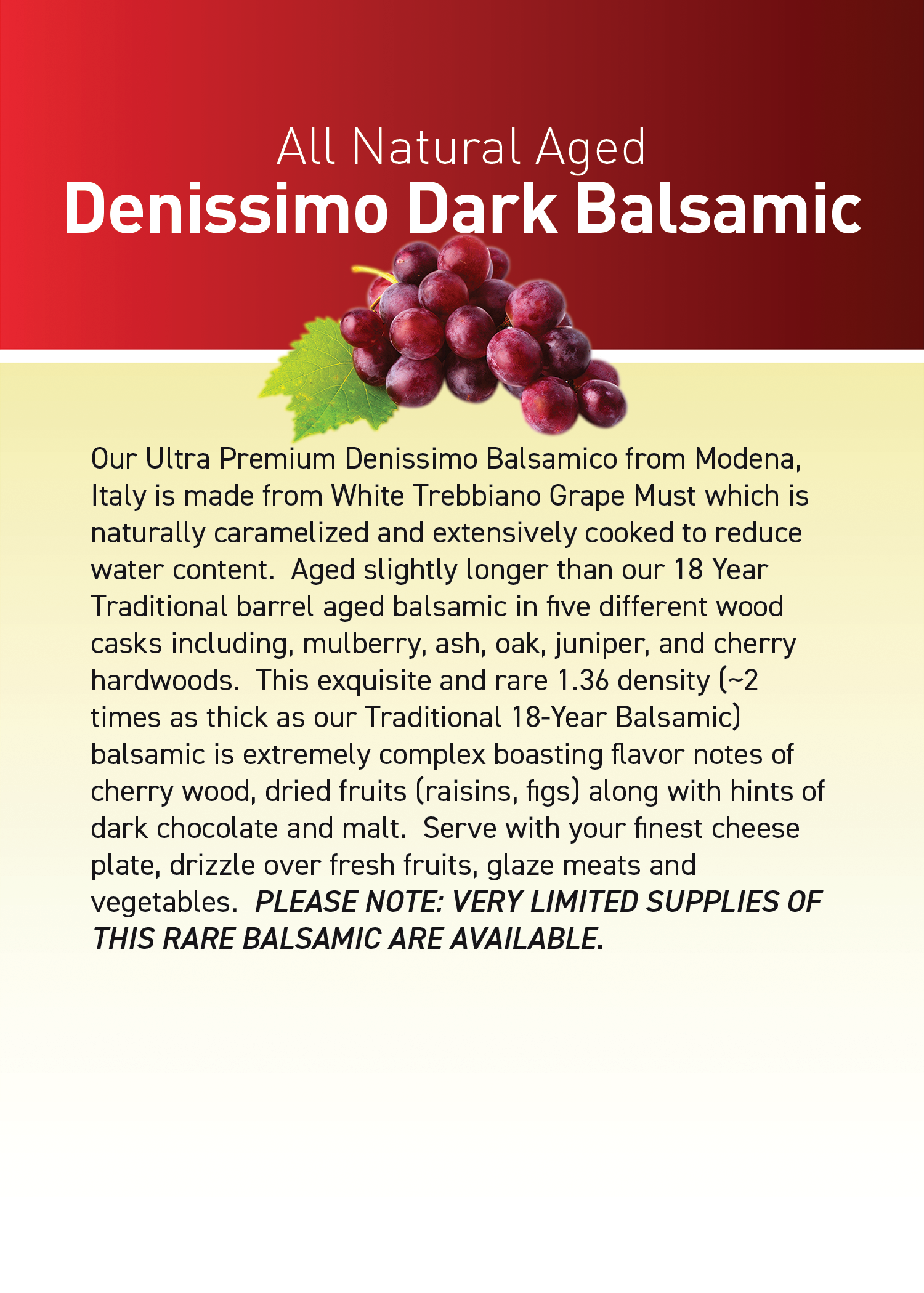 Denissimo Balsamic