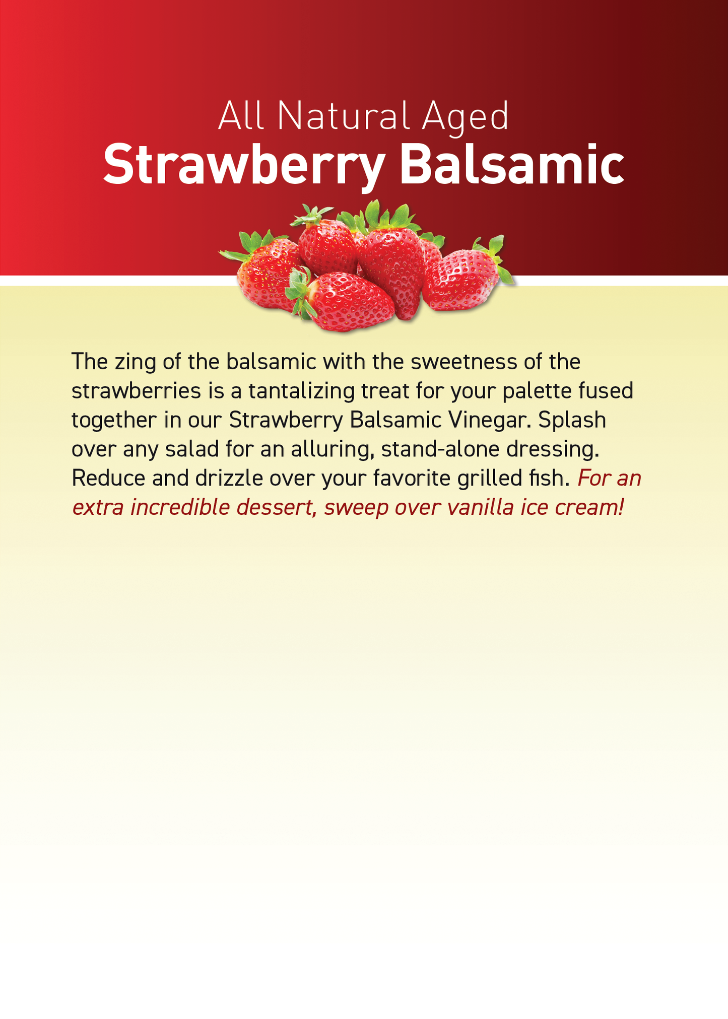 Strawberry Balsamic