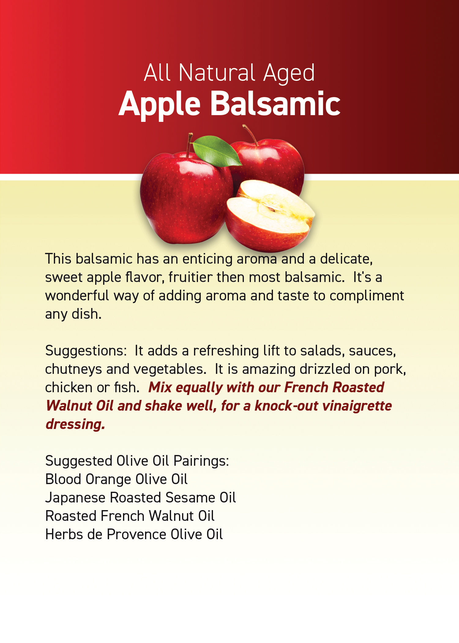 Red Apple Balsamic