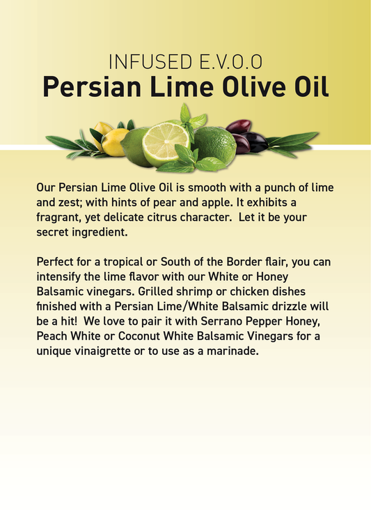 Persian Lime Olive Oil