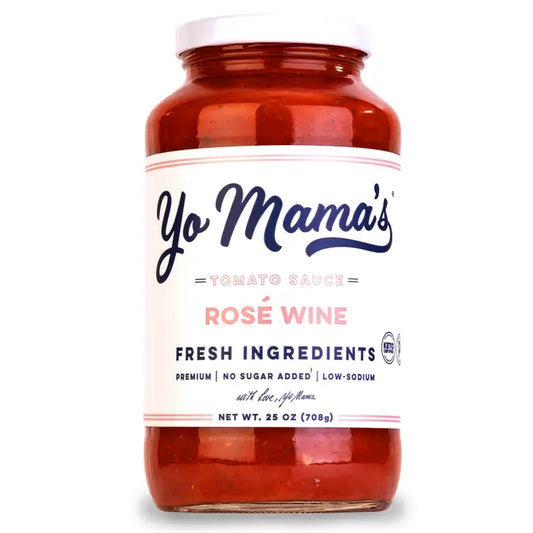 Yo Mama's Foods Keto Rosé Wine Pasta Sauce 25 oz