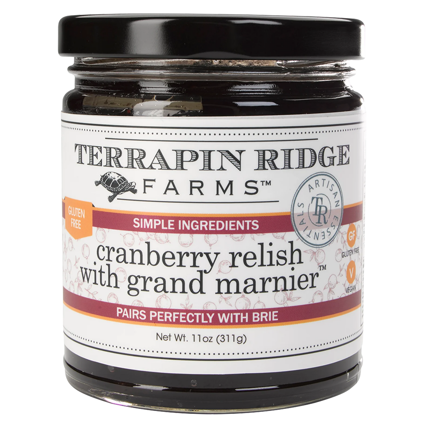 Terrapin Ridge Cranberry Relish with Grand Marnier 50z