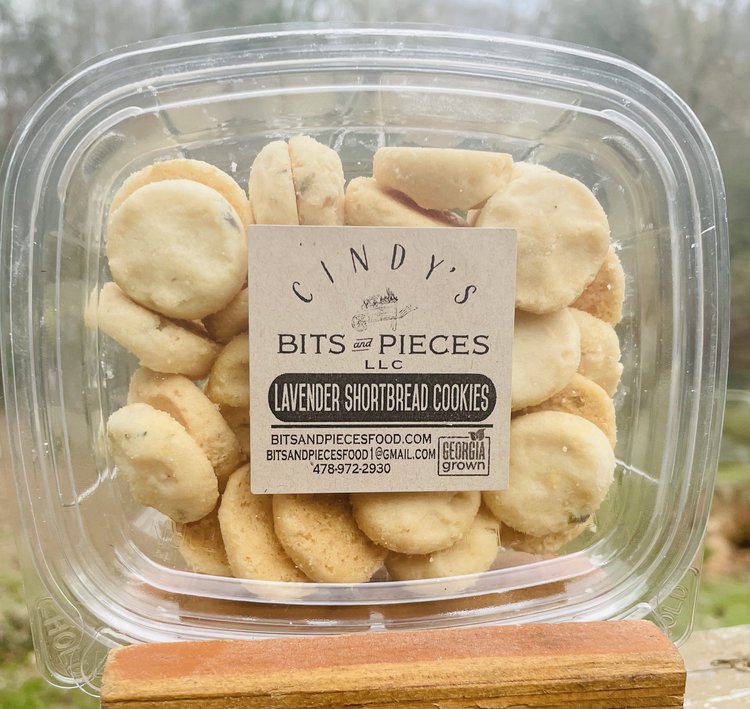 Cindy's Bits & Pieces Lavender Shortbread Cookies