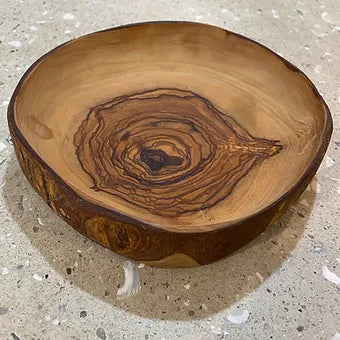 Olive Wood Branch Bowl