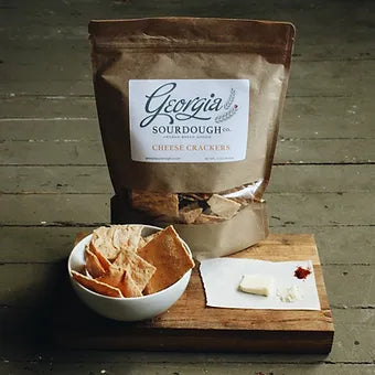 Georgia Sourdough Crackers - Cheese
