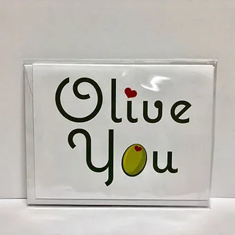 Olive You Note Cards