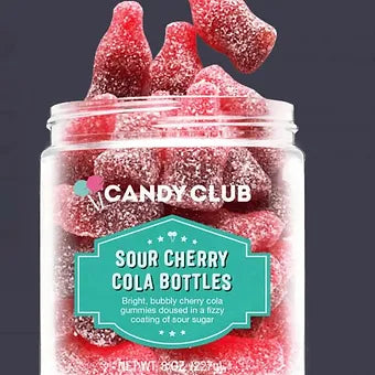 Candy Club Sour Cherry Cola Bottles