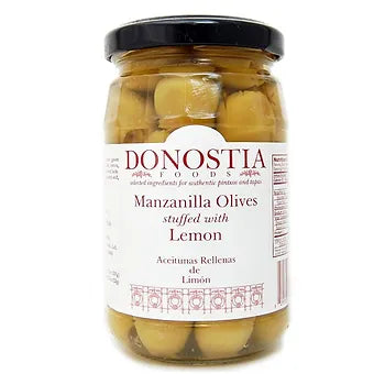 Donostia Manzanilla Olives stuffed w/Lemon Paste